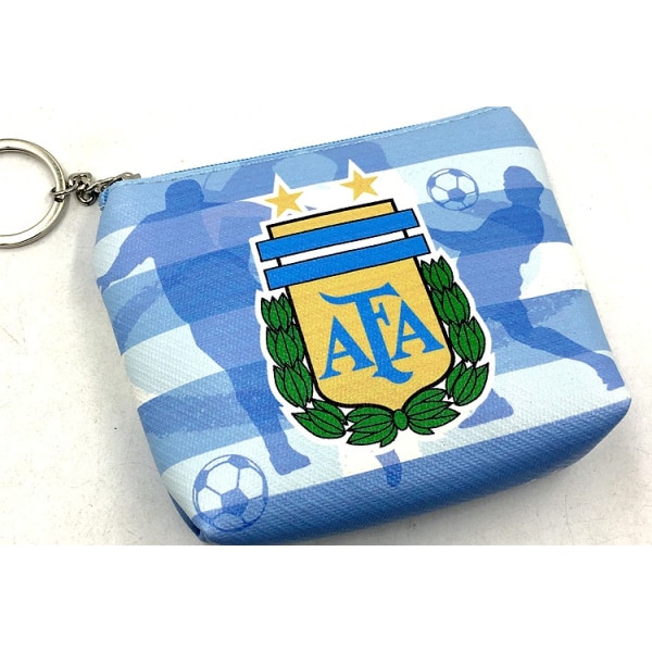 Jalkapallolompakko – Argentiina 2022 jalkapallon MM-kisojen muistolaukku