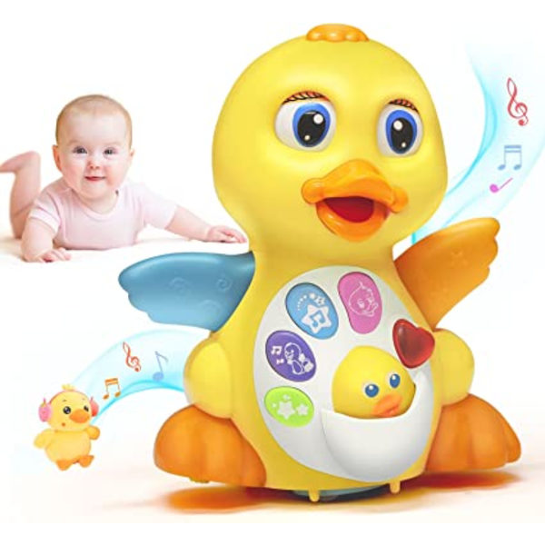 Baby Musical Toys 6/9/12 Månader+, Baby Duck Musical Toy, Inter