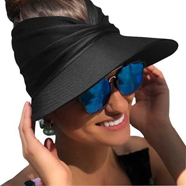 Solhatt for kvinner UV-beskyttelse sammenleggbar strandhatt Qui