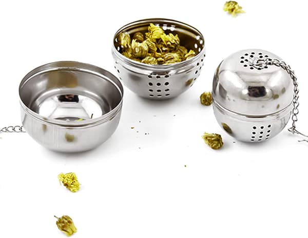 2 st rostfritt stål teinfuser teinfuser, teinfuser st