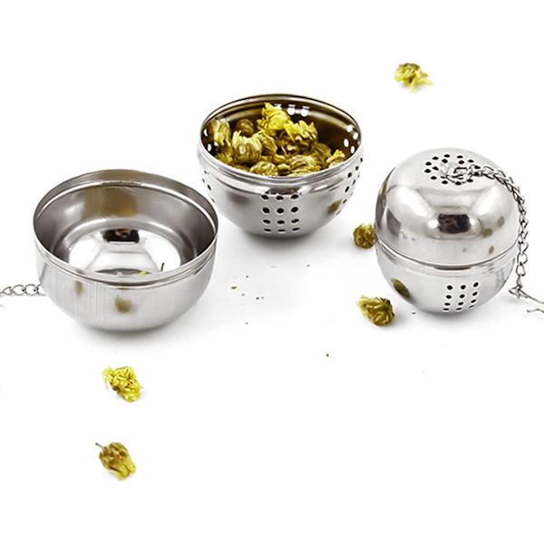 2 stk rustfritt stål teinfuser teinfuser, teinfuser St