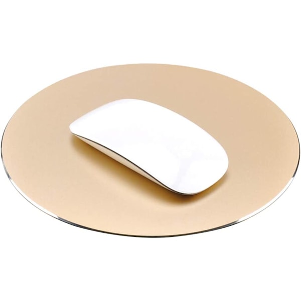 Premium Aluminium Metall Musematte Musematte 8,66 tommer (Rund, Cham