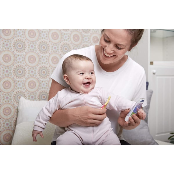 Pakke 4 enheder Babytandbørste til 0-2 år - Tandbørste med udv