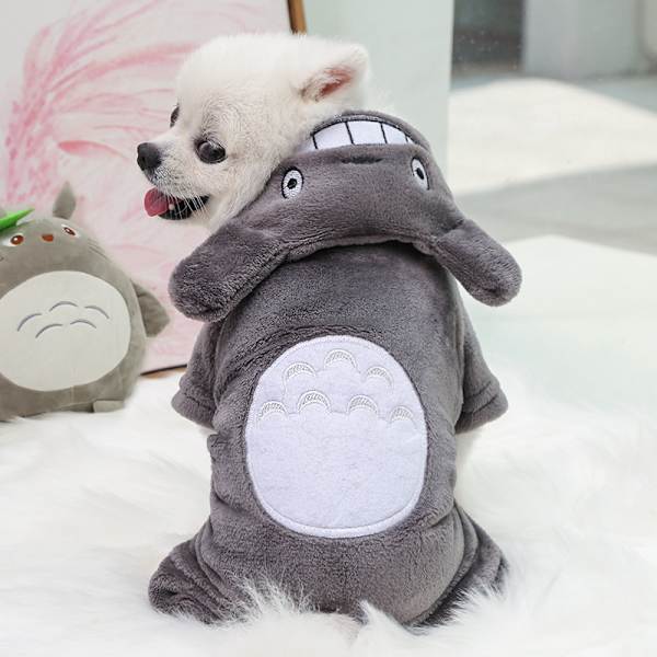 Valp Valp Grå, S Hund Hund Husdjur Kläder Sweatshirt Sweatshirt Sweatshirt Varm Skjorta Höstkappa Höstkappa Hund Modekläder Overall