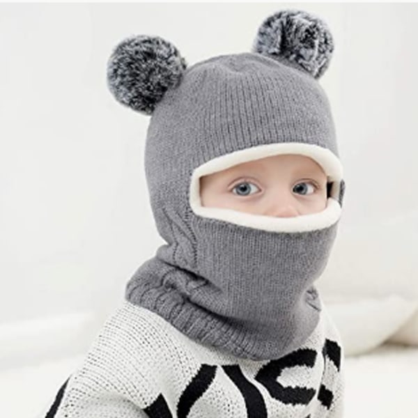 Pehmeä ja paksu korvaläpällinen pipo talveen pojille ja tytöille