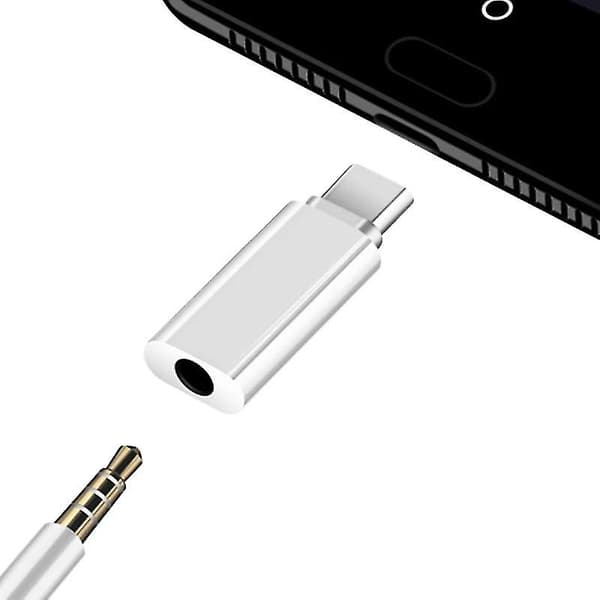 Usb C til 3,5 mm hovedtelefonadapter Type-c hovedtelefonstik Digital A