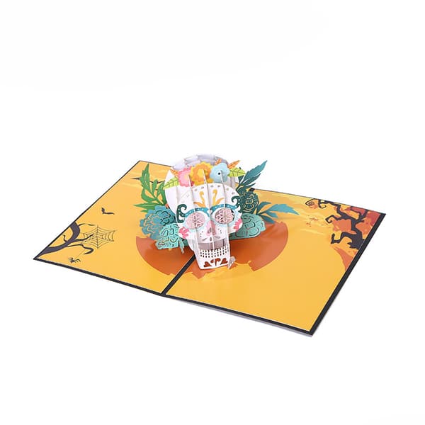 3D-julkort, popup-julkort, vikta tredimensionella