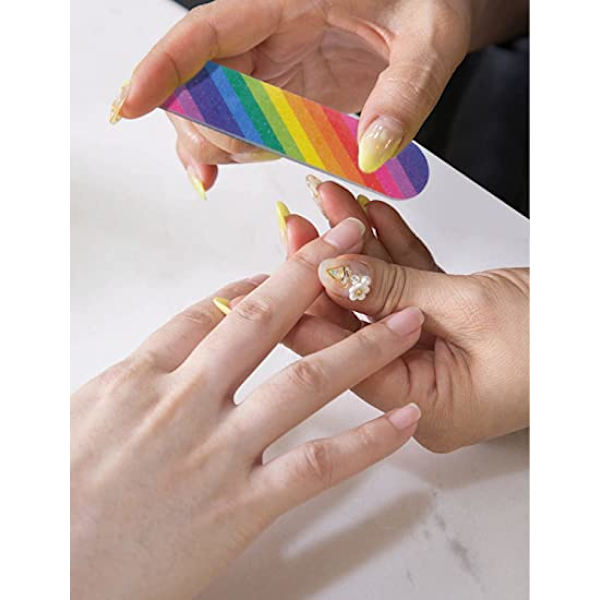 Nagelfilsset (50 st, 9*2*0.4cm) för nagelsalong och hem