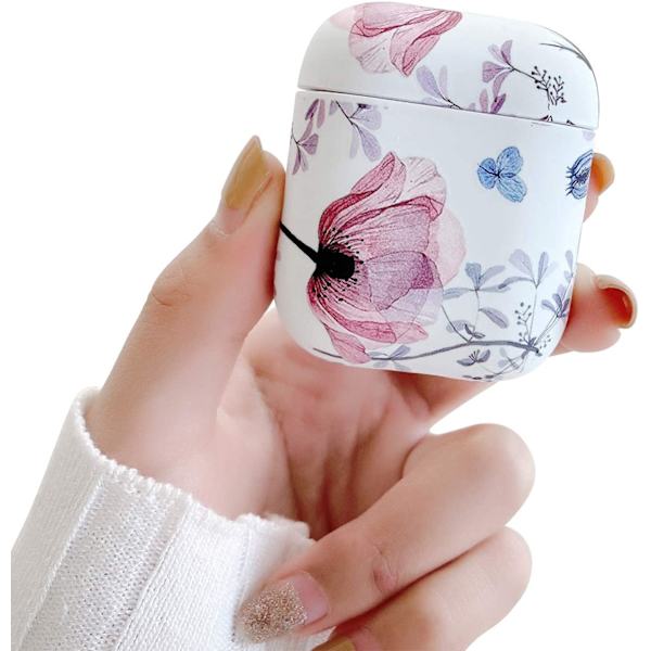 Kompatibel med AirPods 1 og 2 Etuier til kvinder og piger, C