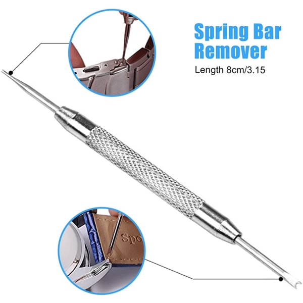 Ur Reparationssæt, Spring Bar Værktøjssæt med Urrem Link Pin