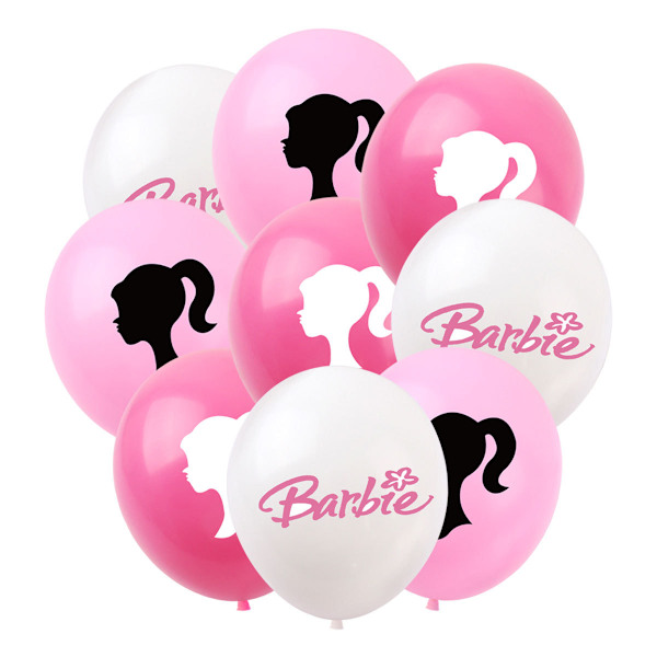 42-delars Barbie-dekorationsset, Barbie-temafestballonger, Bar A