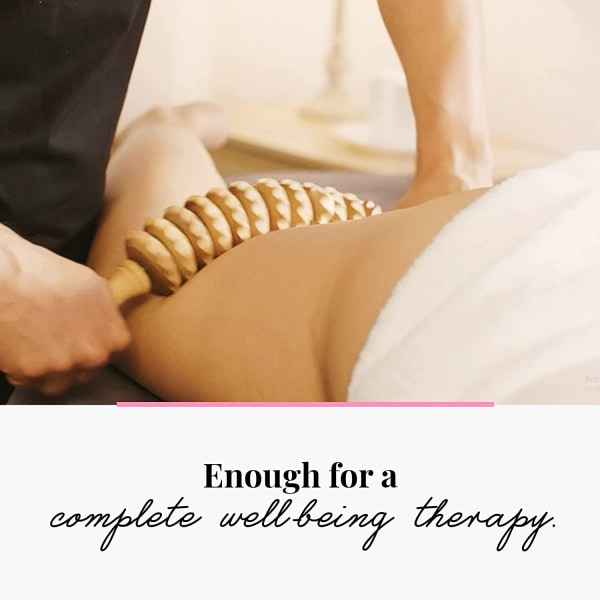 Tilbehør Anti Cellulite Massage Roller Tool Massager Lår Wo