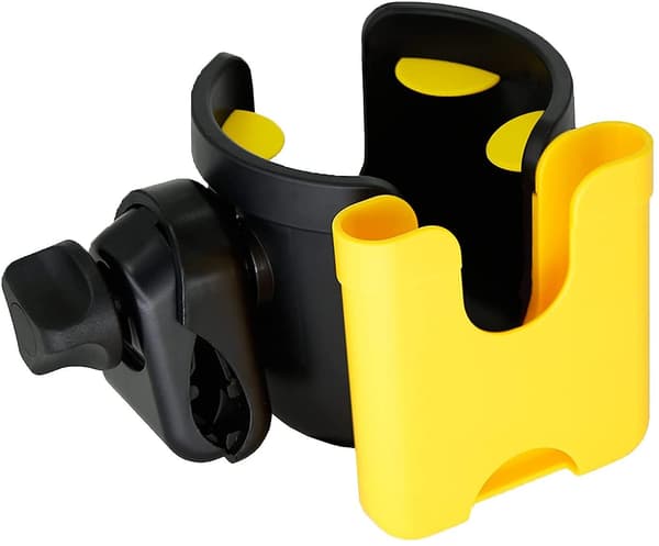 Universal koppholder, koppholder til barnevogn med telefonholder,