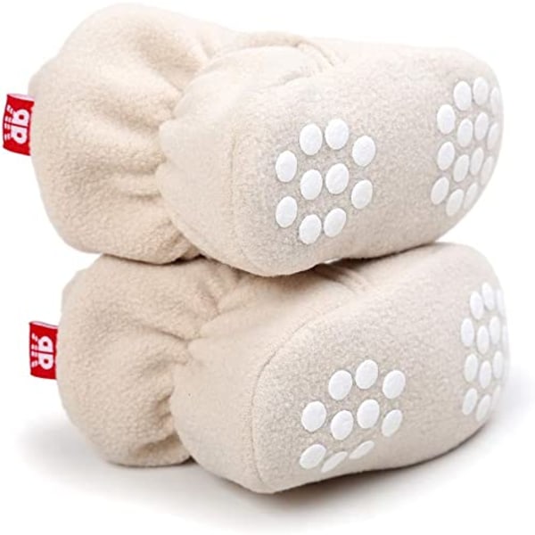 Baby Boys Girls Anti-Slip Mjuka Sulor Tofflor Booties Spädbarn Vinter