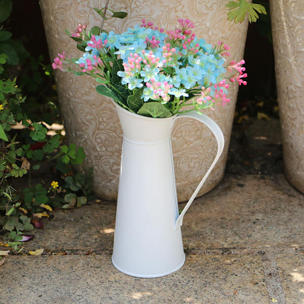 Blå Moderne Minimalistisk Jern Læder Blomsterarrangement