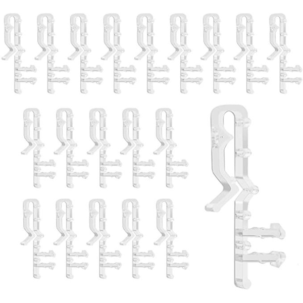 12 set 2,0 tum persiennlist trim gardin baffel hängare trim acce