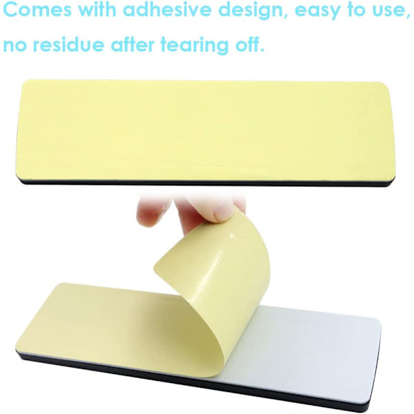 Sort - 2 Privacy Panel, \"Forstyr ikke\" Glidende Privacy Panel,