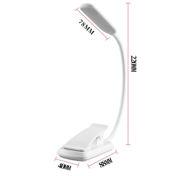 Lukuvalo, Led USB ladattava kirjanpidinvalo 9 Li