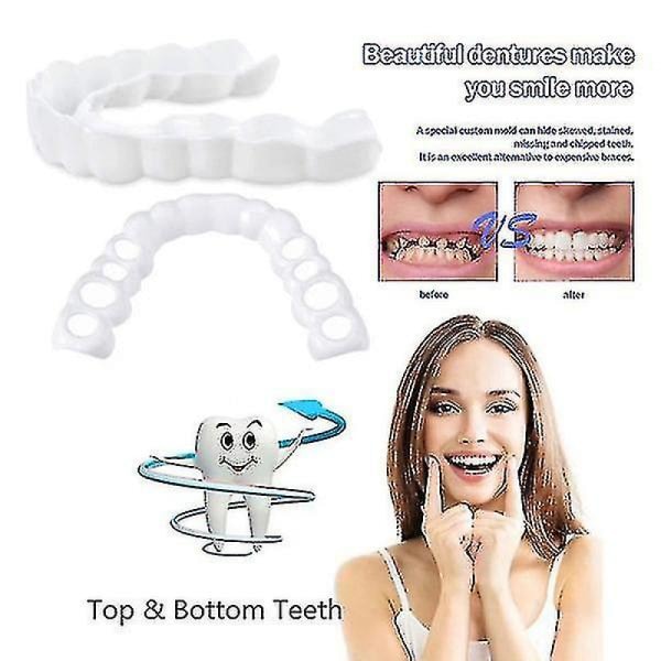 Polyethylene Instant Veneer Denture Simulation Braces