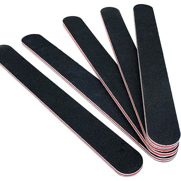 5PCS Profesjonell Neglefil, Dobbeltsidig - 100/180 Grit Vaskbar