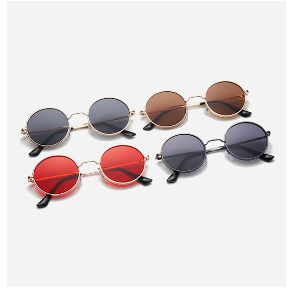 Herre Runde Solbriller Vintage Polariseret Dame Solbriller Re