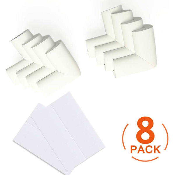 [10 Pack] Barnsäkra hörnbeskydd, mjukt skum för barnsäkerhet