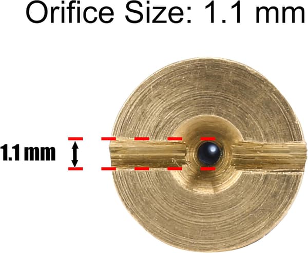 Skumkanonmunstycke och skumgenerator, universell 1,1 mm