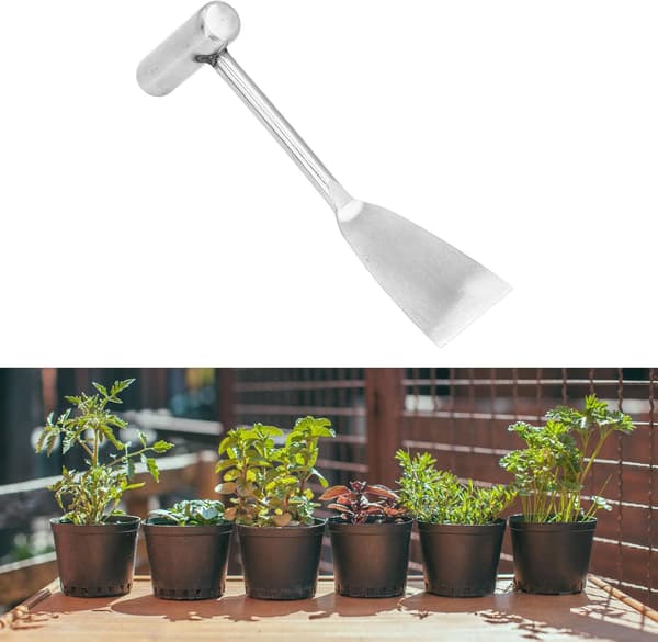 Hagespade Håndspade, for planting, omplanting, luking, graving (bredde 50MM)