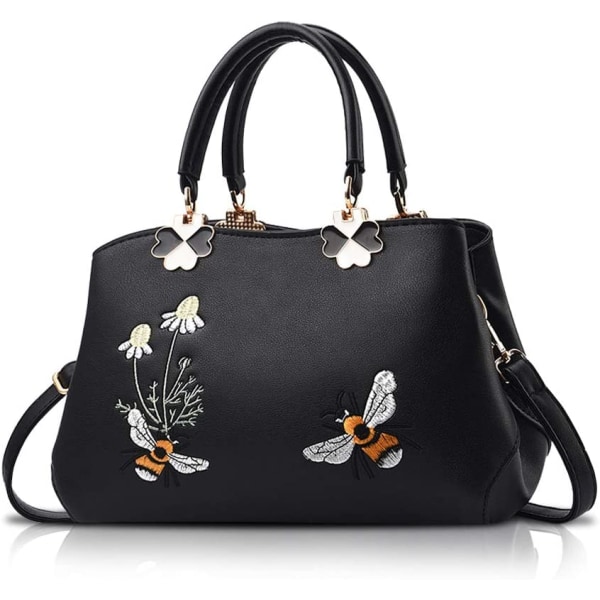 Retro Top-Handle Handväskor Dam Crossbody Väska Kvinnor Mode Sho