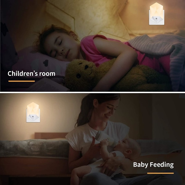 Nattlampa för barn Led Nattljus Automatisk elektrisk Pl