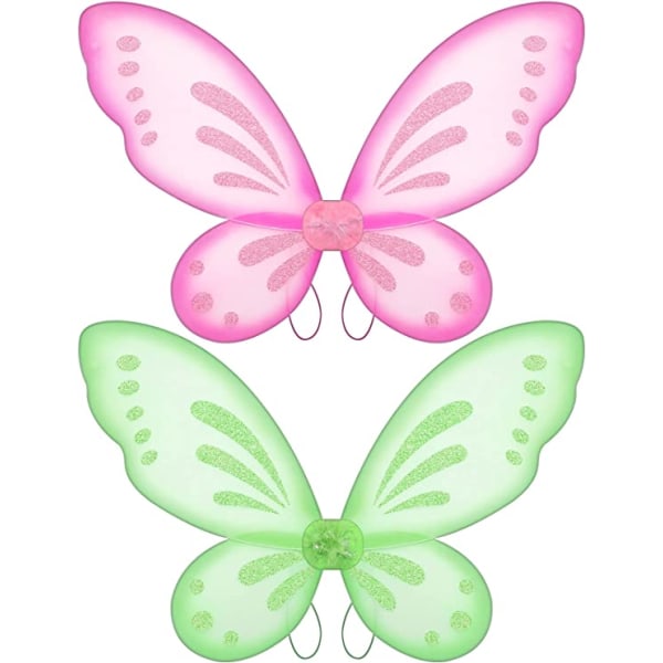 2 kpl Butterfly Fairy Wings Butterfly Wing Dress Up