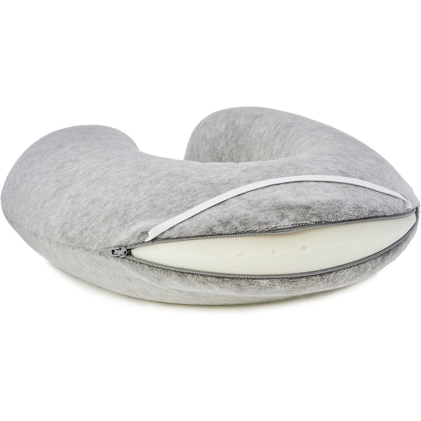 Memory Foam nakkepute, grå