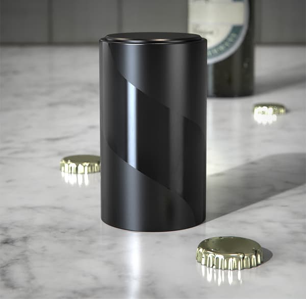 Automatisk magnetisk øl-åpner Push-Pull flaskeåpner flaskeåpner