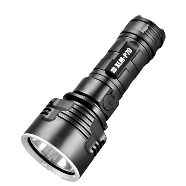 P70 tehokas taskulamppu USB-ladattava kiinteä-tarkennus lon