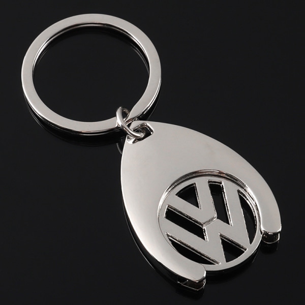 Volkswagen - Nyckelring - Silver Trolley Token