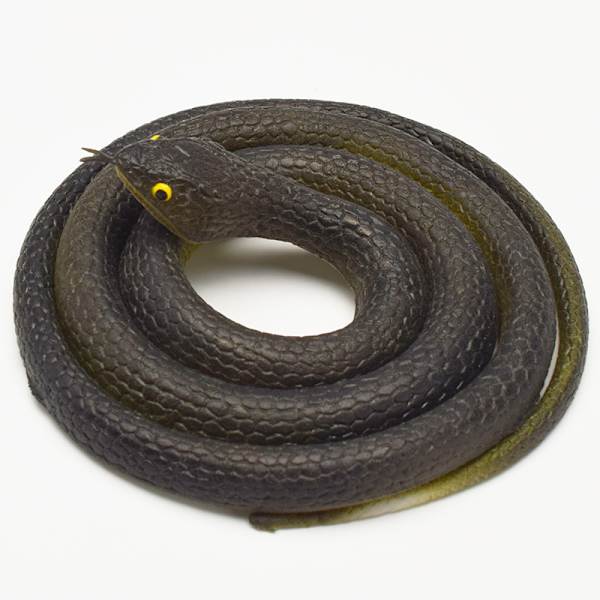 80cm Tricky Toy Realistinen Tekokäärme Kumi Puutarha Rekvisiitta Vitsi