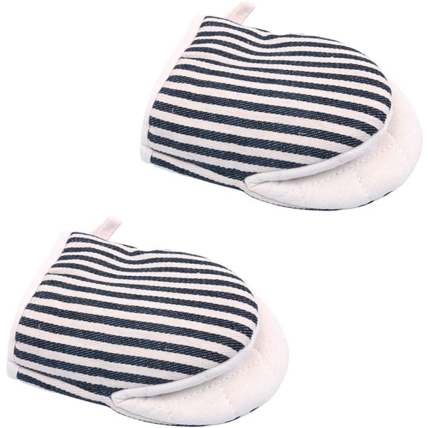 1 Pair Mini Oven Mitts Microwave Mitts Pot Holder Extremely Heat