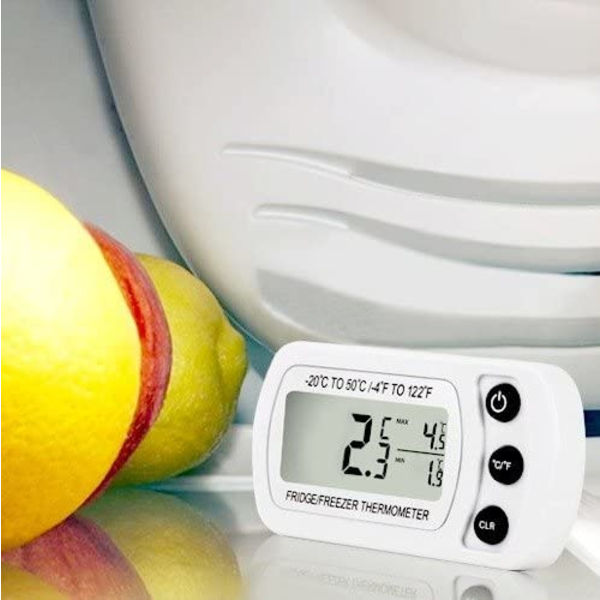Kyltermometer, Vattentät Kylskåp Frys Termometer