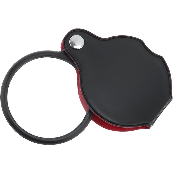 Mini Pocket Magnifier 8X Optisk Glass med Cortical Protective