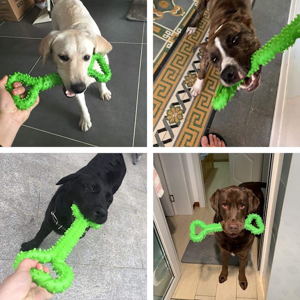 Tug-of-War Hundtugg i Gummi 32*12cm Benformat