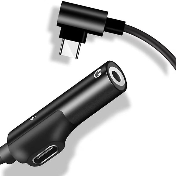 Usb C-hodetelefonadapter - 3,5 mm-adapter