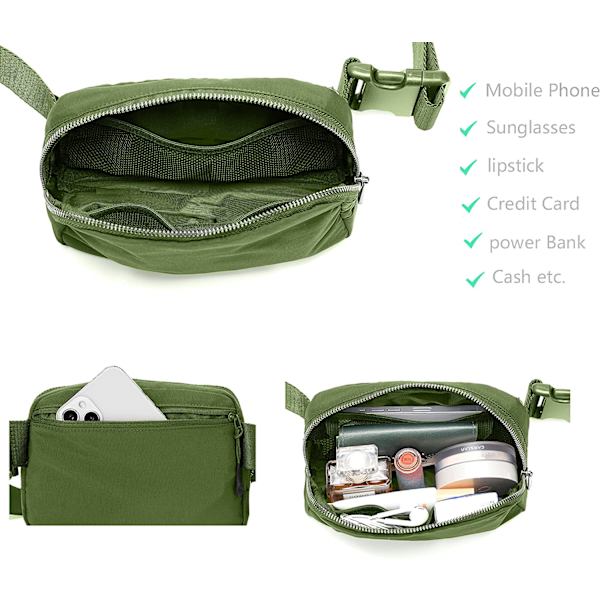 Fanny Belt Bag Waist Pack Crossbody Bags Bum Bag for Running Hik