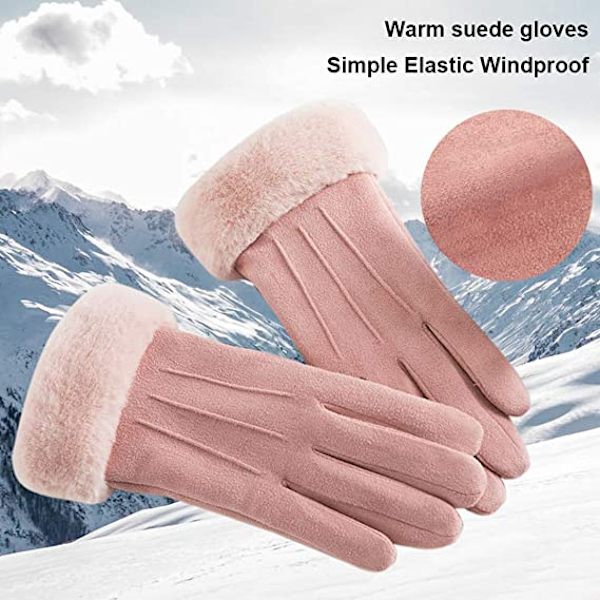 Handsker til damer, efterår og vinter, touch screen plus fløjl, varme su