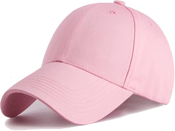 Baseball Cap Classic 6 Panel Justerbar Sport Cap for Menn og Kvinner