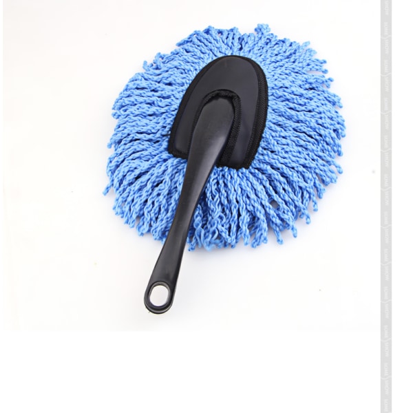 Bilvask voksbørste Blå Indvendig rengøringsbørste til minibiler