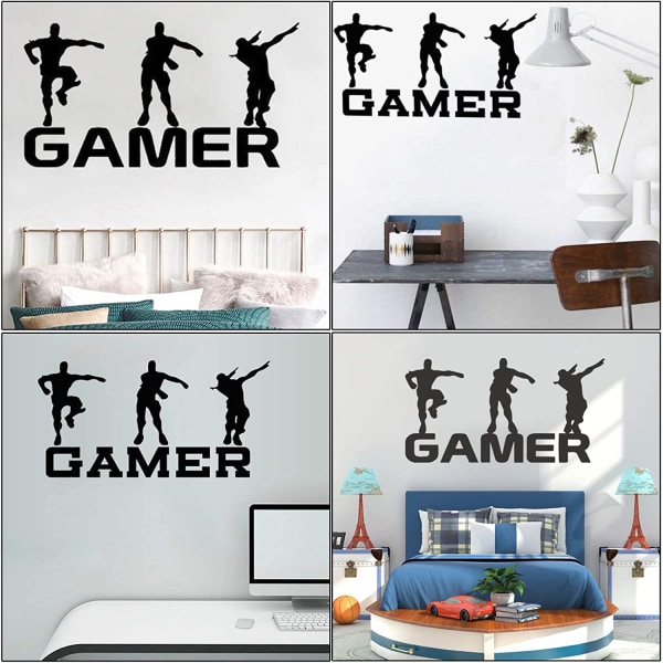 Gamer veggklistremermerker veggklistremermerker Gamer Wa