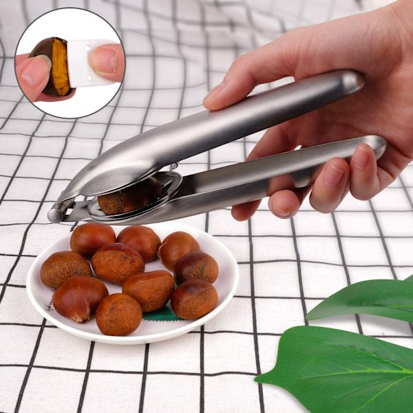 Nøddeknækker Kastanje Klip Peeler Nøddeknækker Pekannød Valnød Plier O D