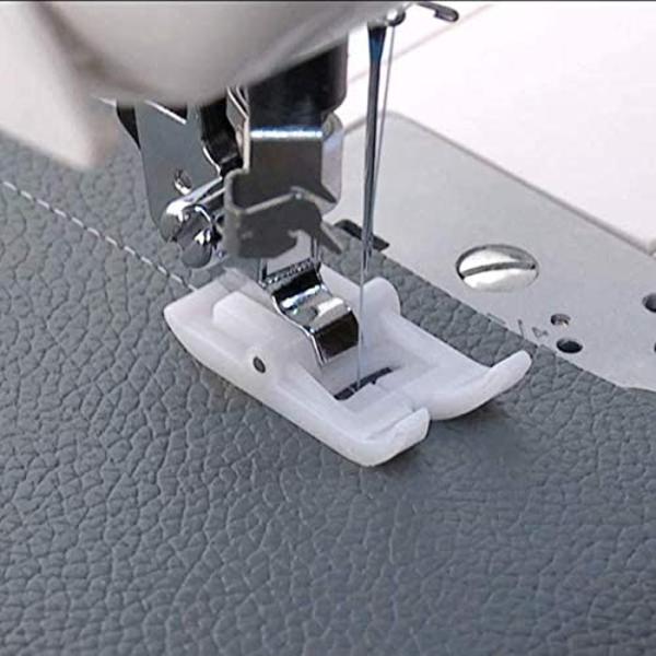 2 st symaskin Non-Stick Teflon pressarfot Snap-On-system