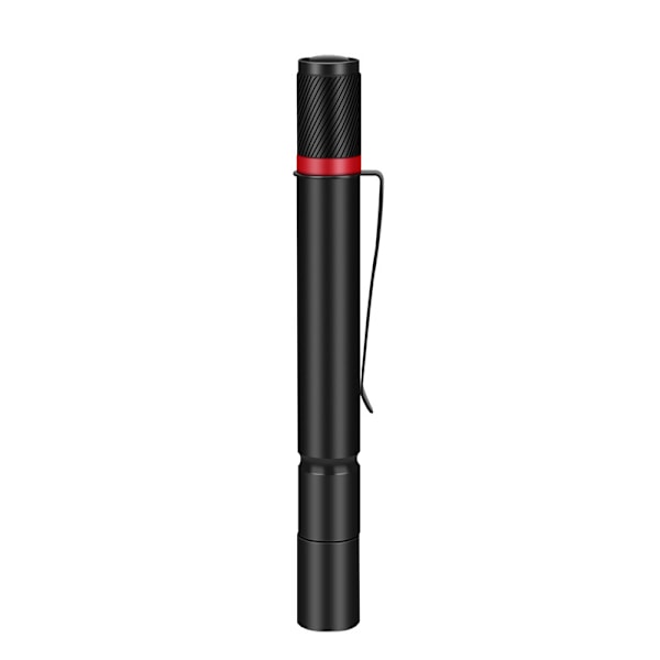 Mini LED-taskulamppu taskulamppu 3 valotilaa LED-kynäpidike Chec