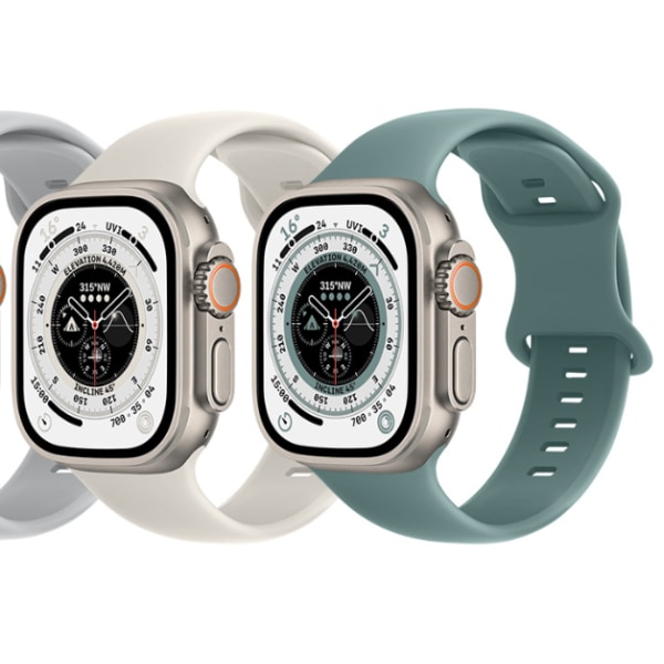 Apple Watch Series 8 GPS, 41 mm Starlight aluminiumsveske, Starligh